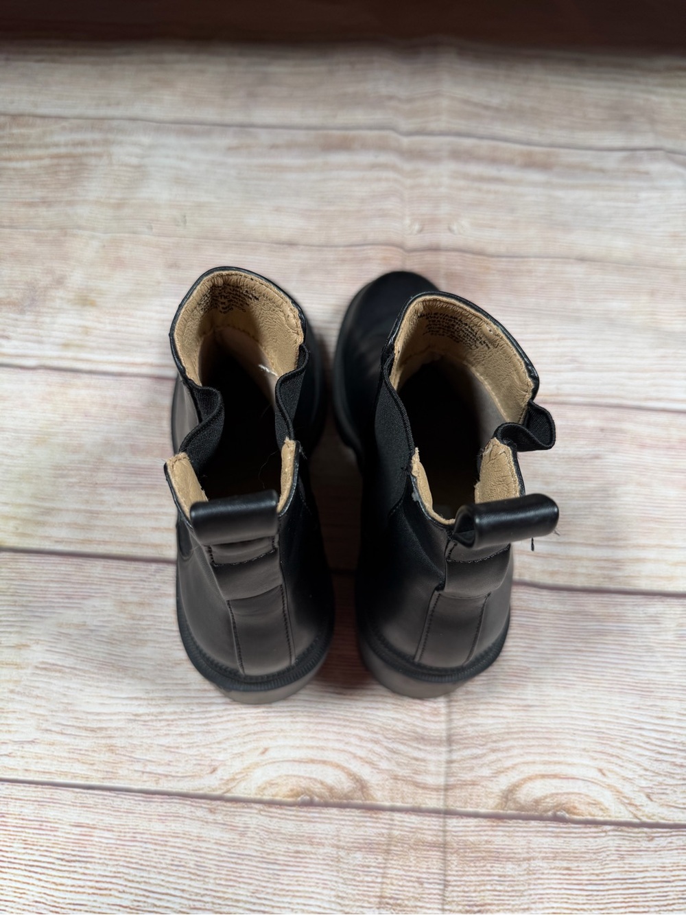 Women's Steve Madden Amulet Black Lugg‎ Chunky Boot - Sleek Platform Ankle Boot - Picture 3 of 10